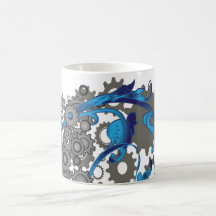 Gears and Leaves Coffee Mugs