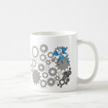 Gears and Leaves Mugs