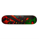 Gears (colour) skate deck