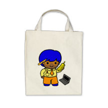 Geek Boy 1 Canvas Bag