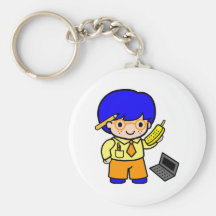Geek Boy 2 Keychains