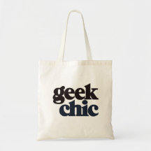 Geek Chic Canvas Bags