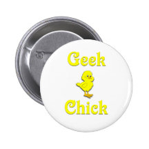 Geek Chick Buttons