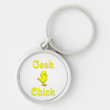 Geek Chick Key Chains
