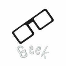 Geek Embroidered Polo
