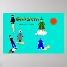 Geek Force Print