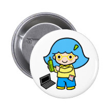 geek girl 2 pin