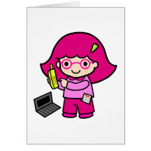 geek girl card
