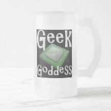 Geek Goddess Computer Chip Mug