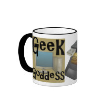 Geek Goddess Computer Chip Mug