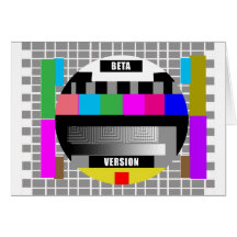 Geek Tees, BETA VERSION TEST PATTERN Cards