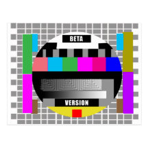 Geek Tees, BETA VERSION TEST PATTERN Post Cards