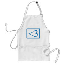 Geek's Heart Apron