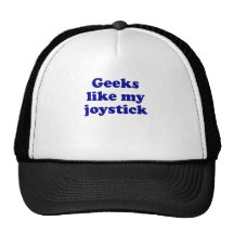Geeks like my Joystick Hats