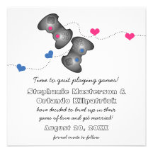 Geeky Gamers Save the Date Announcement