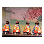 Geisha Row Postcard