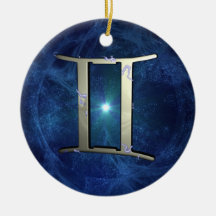 Gemini Christmas Tree Ornament
