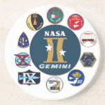 Gemini Commemorative Logo Beverage Coaster