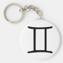 Gemini Key Chains