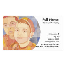Gemini Zodiac Business Card Template