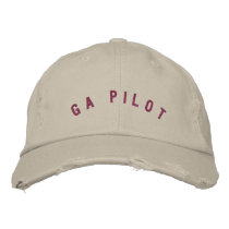 General Aviation Pilot Hat embroidered hats