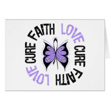General Cancer Faith Love Cure Cards