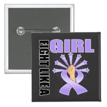 General Cancer Victory Fight Like A Girl Buttons