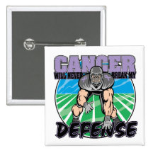 General Cancer Will Never Break My Defence Buttons