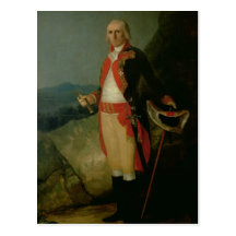 General Jose de Urrutia  1798 Post Cards