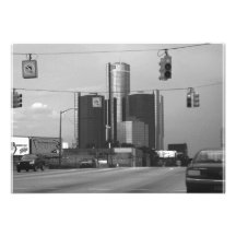 General Motors Headquarters Personalised Invitations