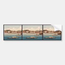 General view, Desenzano, Garda, Lake of, Italy vin Bumper Sticker