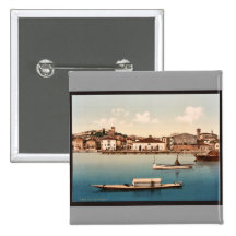 General view, Desenzano, Garda, Lake of, Italy vin Pinback Buttons