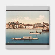 General view, Desenzano, Garda, Lake of, Italy vin Magnets