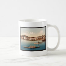 General view, Desenzano, Garda, Lake of, Italy vin Coffee Mug
