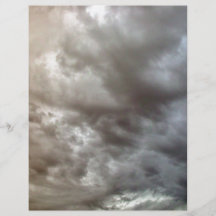 Generic cloud cover personalized flyer