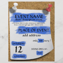 Generic event flyer