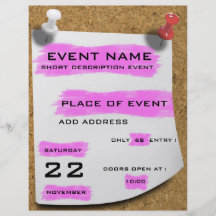Generic event flyer