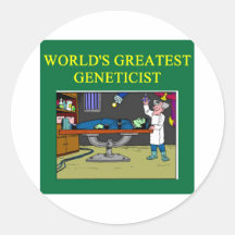 genetics joke sticker