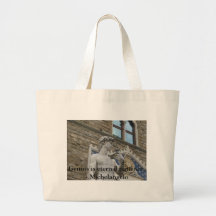 Genius is eternal patience. - Michelangelo quote Bag