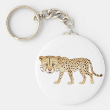 Gentle Cheetah Keychains
