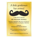 Gentleman Baby Shower invitations