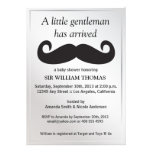 Gentleman Baby Shower invitations