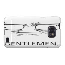 Gentlemen comic face samsung galaxy s2 covers