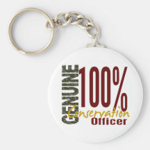 Genuine Conservation Officer Key Chains