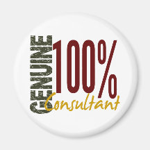 Genuine Consultant Refrigerator Magnet