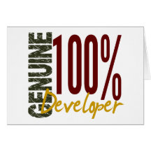Genuine Developer Cards