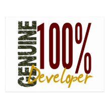 Genuine Developer Post Cards