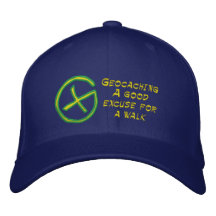 Geocaching Embroidered Baseball Cap