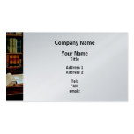 Geography Book - Platinum Finish Business Card Templates