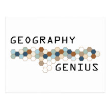 Geography Genius Post Cards